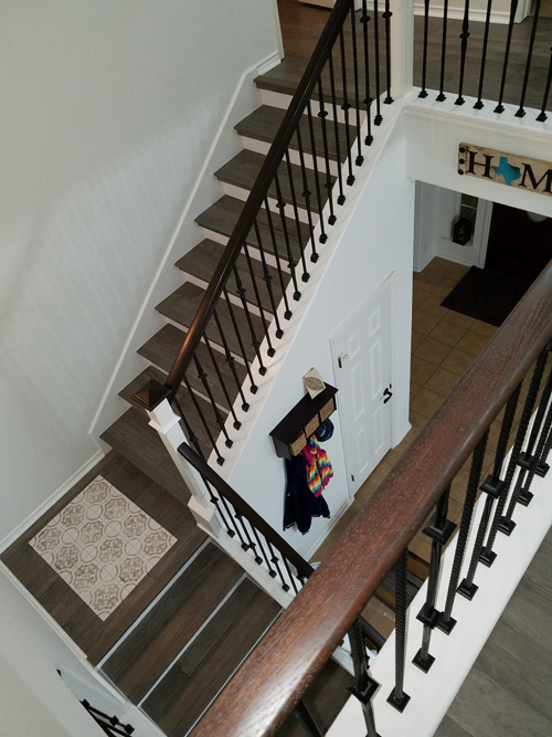 Stairway remodel